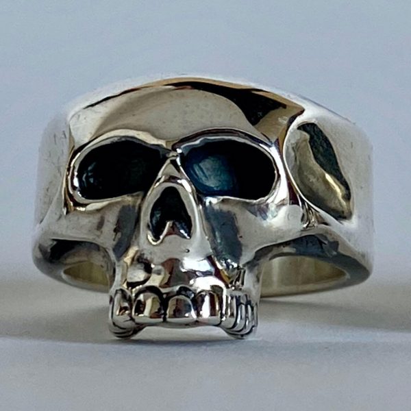 Memento Mori Skull Ring - Artist Paul Savovici